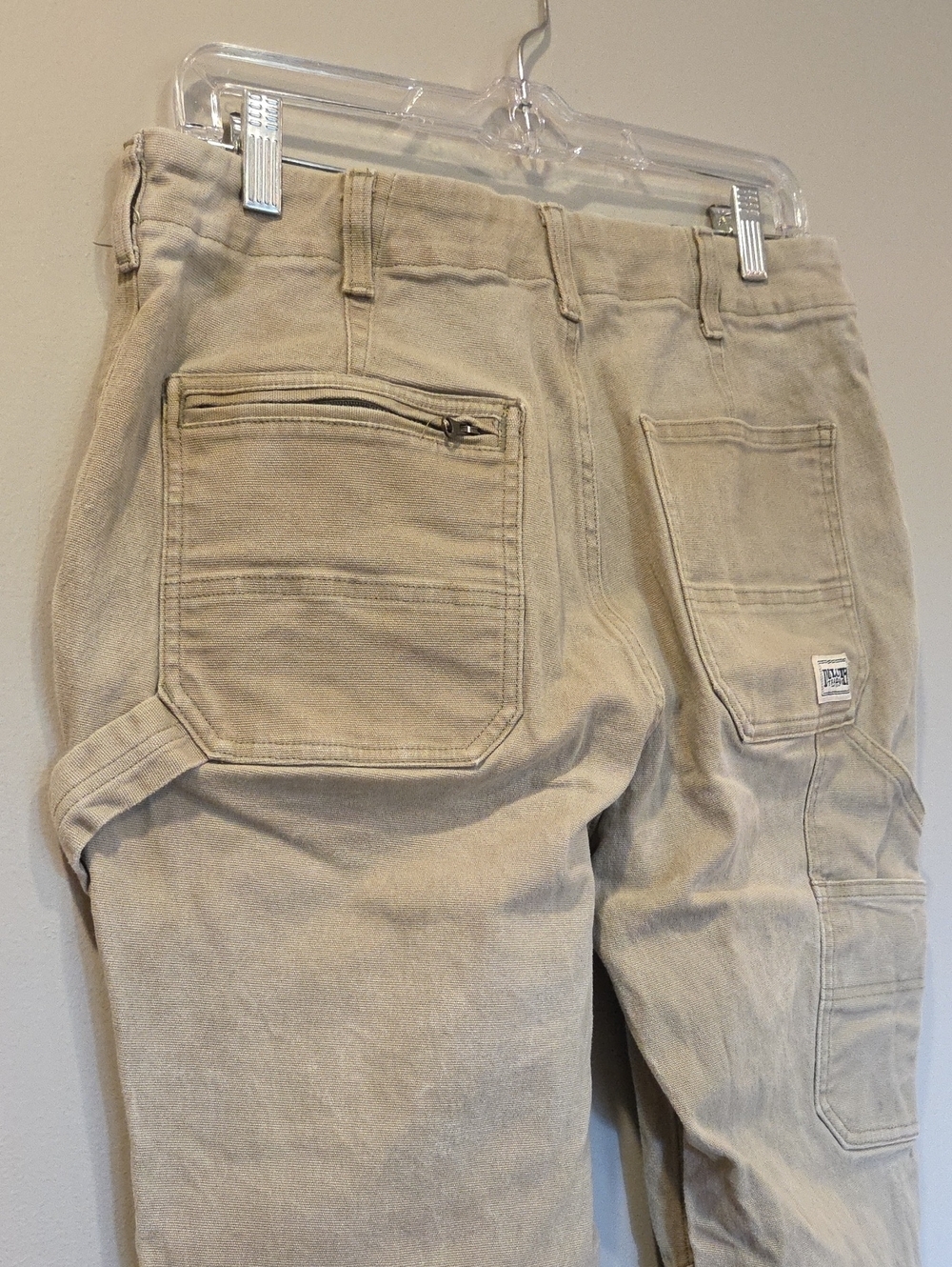 DULUTH TRADING Women's VintageFlex Fire Hose Hi-Rise Slim Leg Pants - Picture 6 of 8
